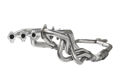 Kooks 05-14 Mustang GT 1 5/8in x 2 1/2in SS Long Tube Headers & OEM Catted SS X Pipe (1131H020)