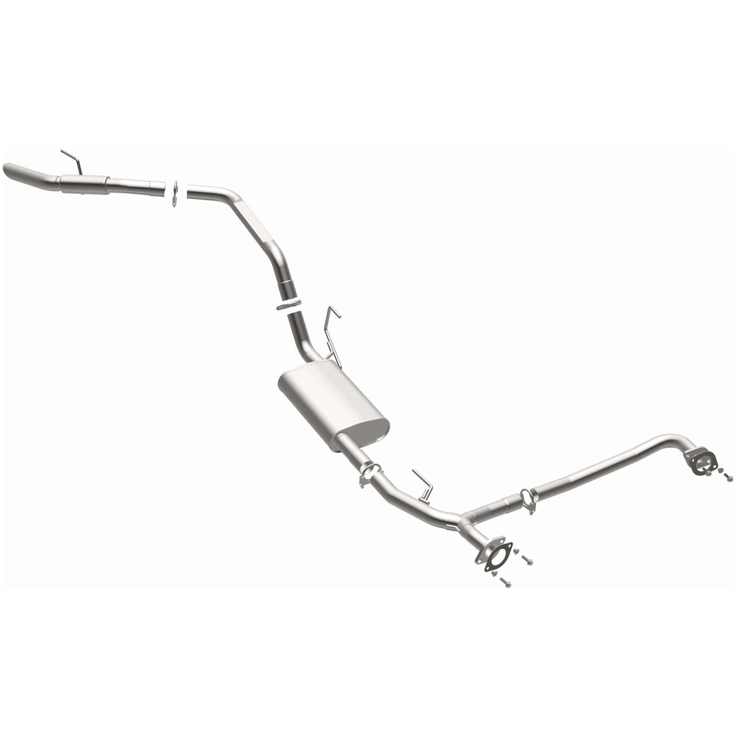 BRExhaust 2005-2012 Nissan Pathfinder 4.0L Direct-Fit Replacement Exhaust System