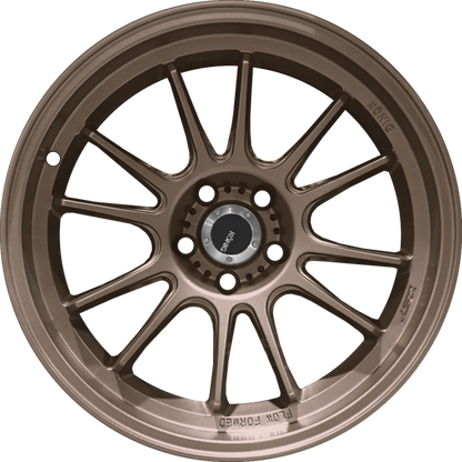 (set of 4) Konig Hypergram Race Bronze | 18x12" +20mm | 5x114.3mm Wheel