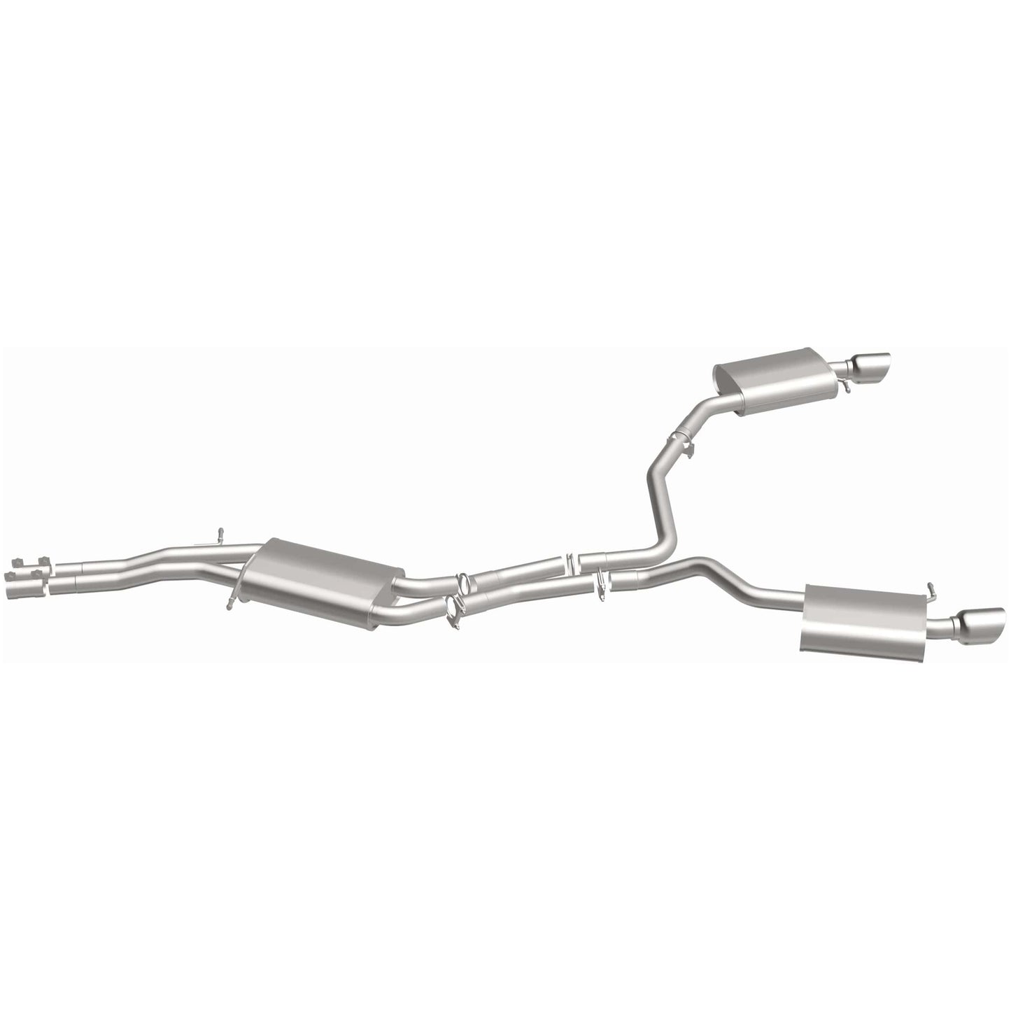 BRExhaust 2012-2015 Audi Direct-Fit Replacement Exhaust System