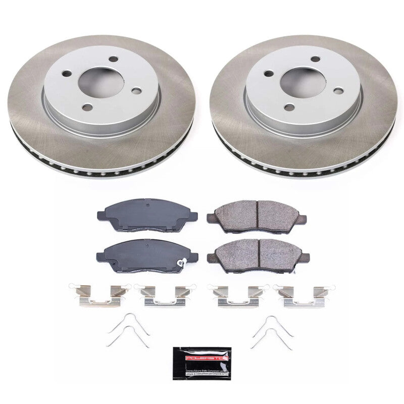 PowerStop Rotor Kit | 2014–2019 Nissan Versa Note (SC6096)