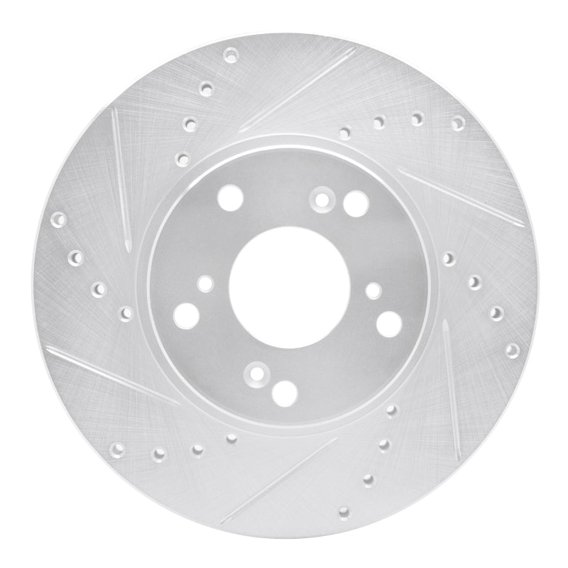 R1 98-22 Acura CSX D&S Slotted Rotor | Honda Accord/CR-V/Element/ Civic/ILX (93-22) (631-59042L)