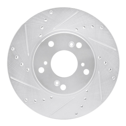 R1 98-22 Acura CSX D&S Slotted Rotor | Honda Accord/CR-V/Element/ Civic/ILX (93-22) (631-59042L)