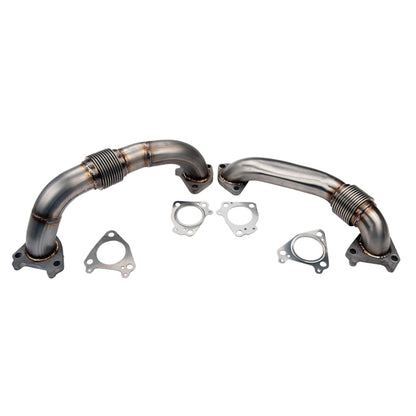 Wehrli 2in SS Up Pipe Kit | Chevy 2500/3500 HD (01-07) (WCF100590)