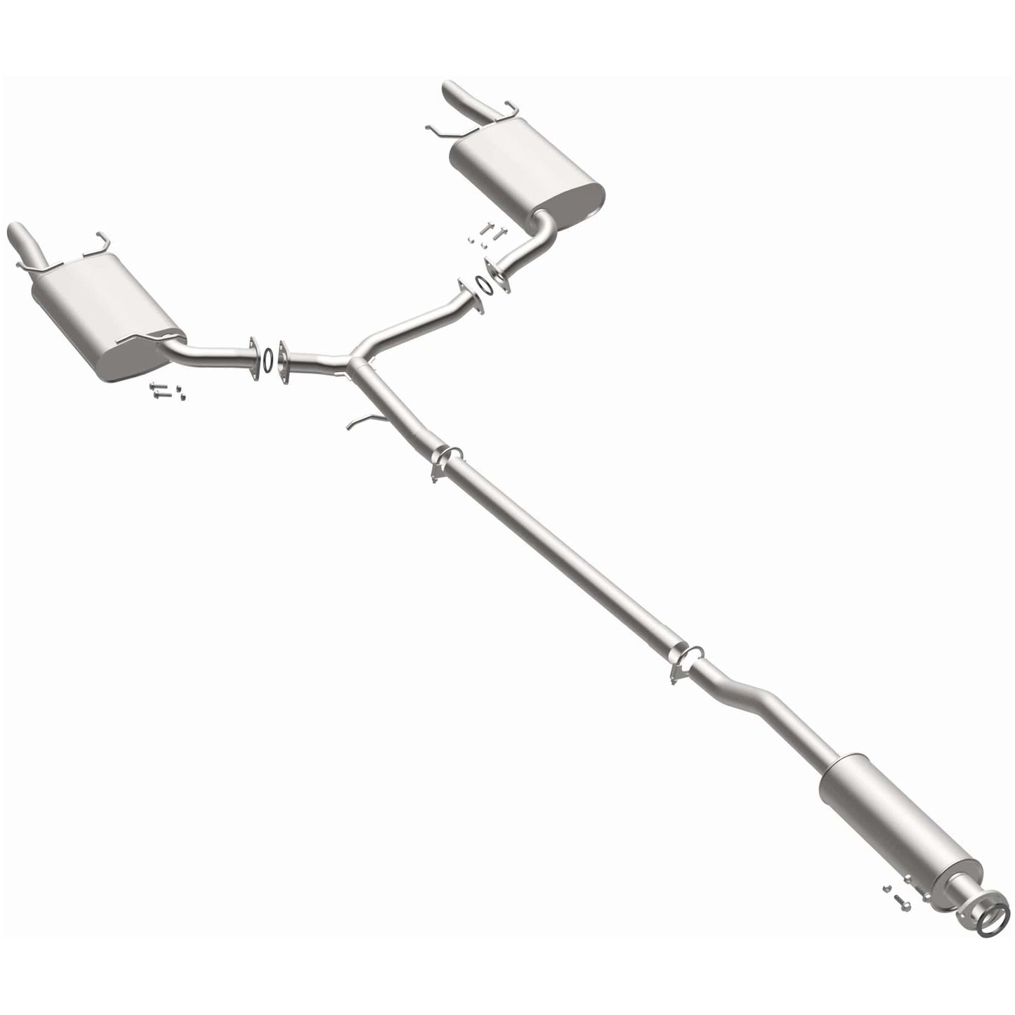 BRExhaust 2005-2012 Toyota Avalon 3.5L Direct-Fit Replacement Exhaust System