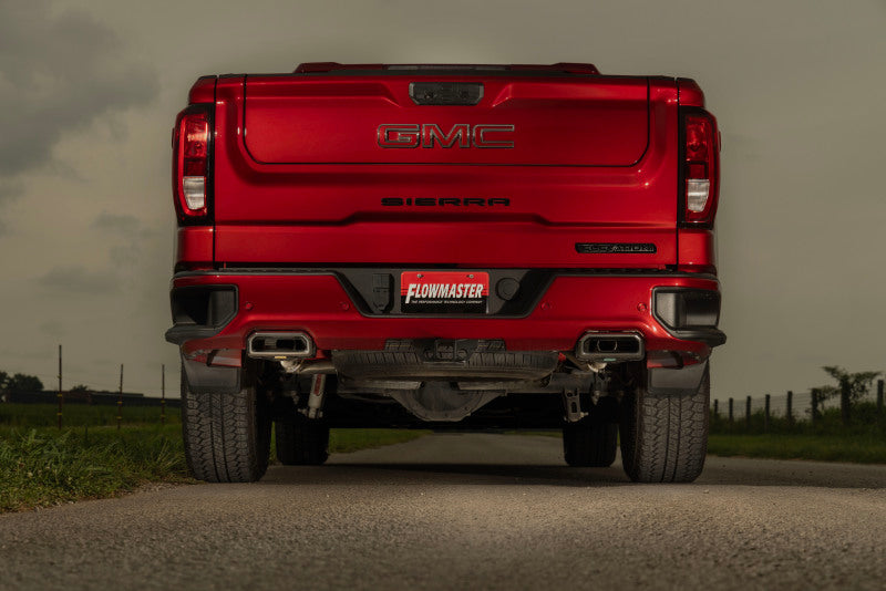 Flowmaster Signature Series Cat-Back Exhaust For GMC Sierra 3500 HD / Silverado 1500 LD / Silverado EV (737894)