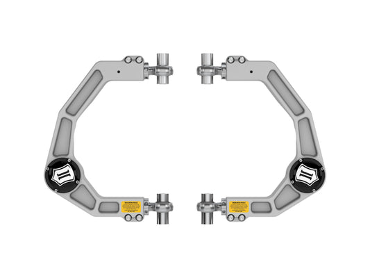ICON 98523DJ Front Billet UCA Delta Joint PRO for 2021-2025 Ford F150 2WD 4WD
