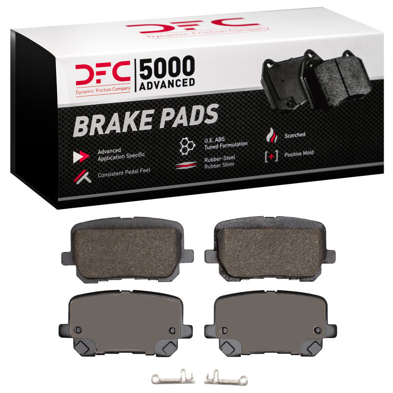 DFC 5000 Advanced Low Metallic Brake Pads (REAR): Dodge Charger (14-23)