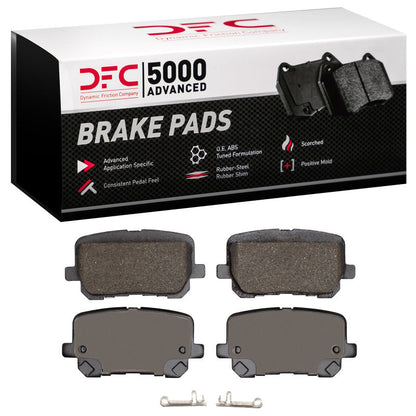 DFC 5000 Advanced Low Metallic Brake Pads (REAR): Dodge Charger (14-23)