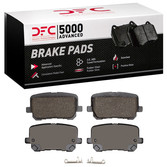 DFC 5000 Advanced Low Metallic Brake Pads (REAR): Dodge Charger (14-23)