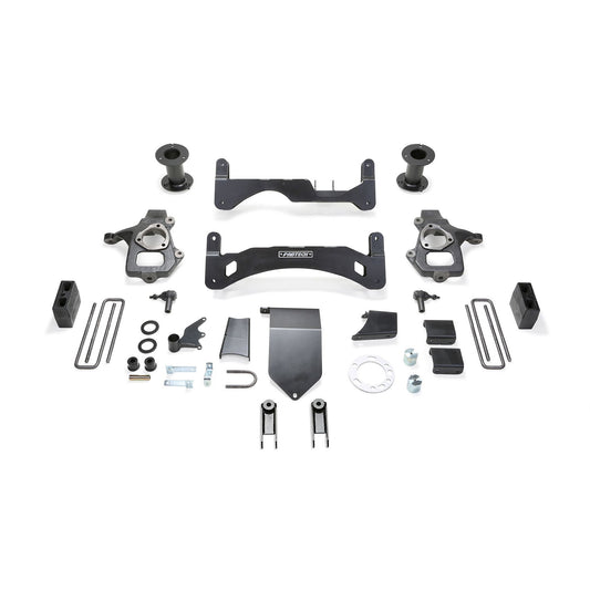 Fabtech 6" Basic Suspension System Gen 2 w/ Magneride Steel Upper Control Arms | GM K1500 Pickup Denali (14-18) (K1100)