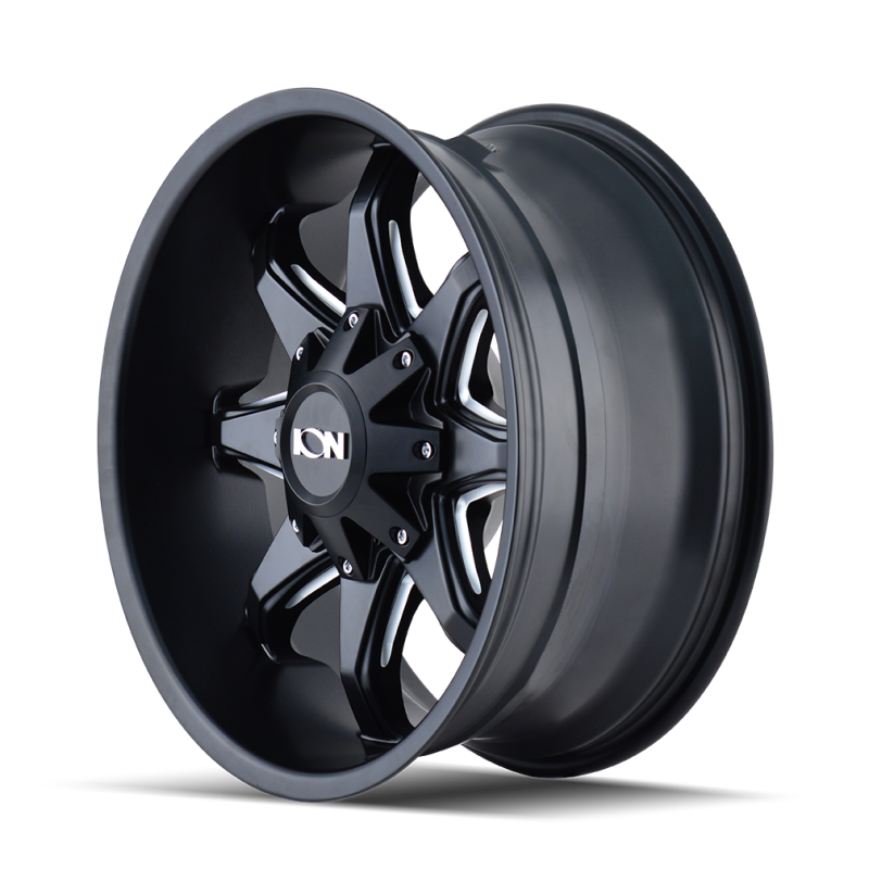 ION Wheels Type 181 Satin Black/Milled Spokes | 17x9" -12mm | 5x114.3mm Wheel