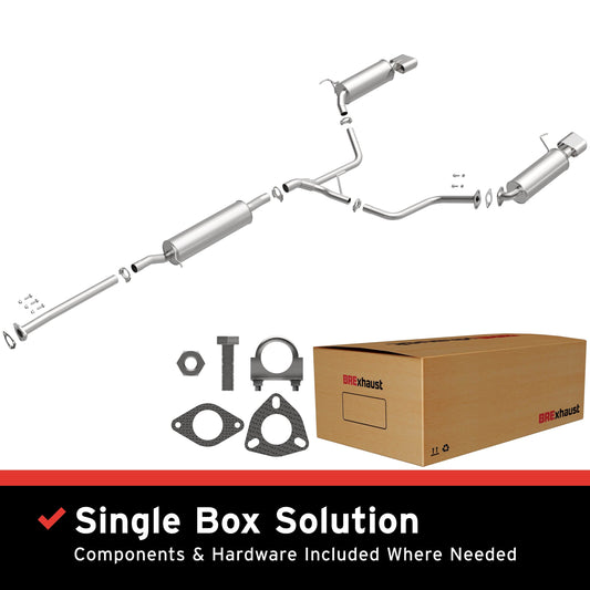 BRExhaust 2004-2006 Acura MDX 3.5L Direct-Fit Replacement Exhaust System