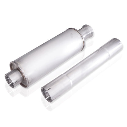 Stainless Works 2.5in Factory Connect Dump Exhaust System | Jeep Wrangler JL (18+) (JPJLUCBD)