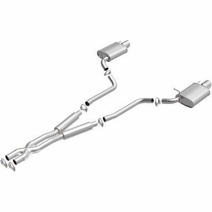 BRExhaust 2010-2014 Cadillac CTS Direct-Fit Replacement Exhaust System