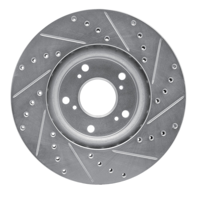 R1 06-15 Honda Civic Si Front D&S Slotted & Drilled Rotor | Honda Civic 06-15 (EDZ-59045L)