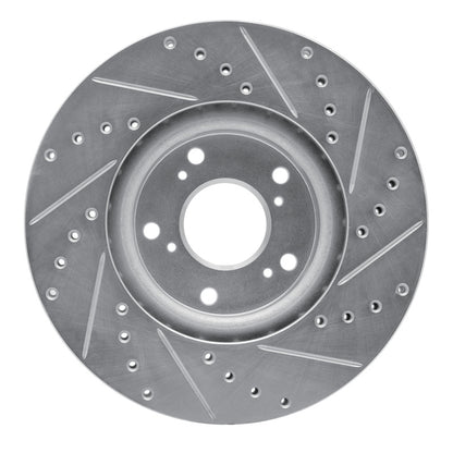 R1 06-15 Honda Civic Si Front D&S Slotted & Drilled Rotor | Honda Civic 06-15 (EDZ-59045L)