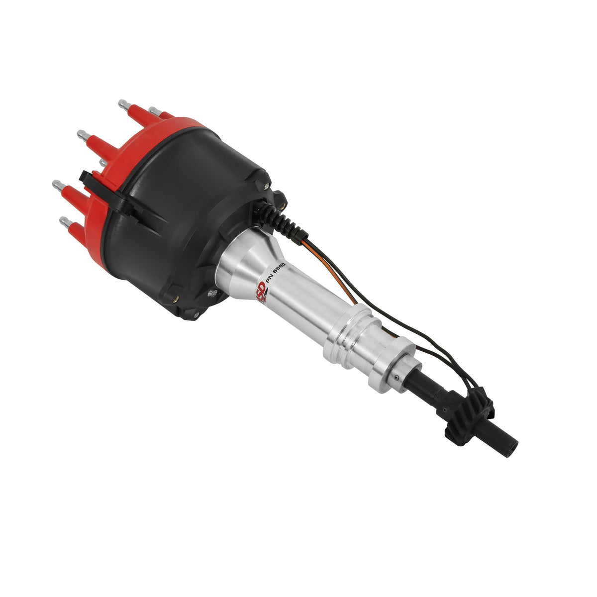 MSD 8580 Pro-Billet Billet Distributor, Iron Gear Ford V8 351C-460