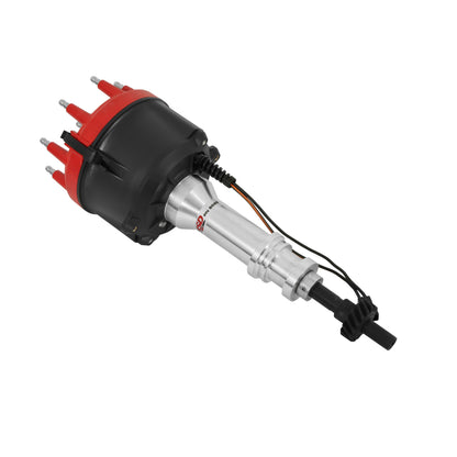 MSD 8580 Pro-Billet Billet Distributor, Iron Gear Ford V8 351C-460