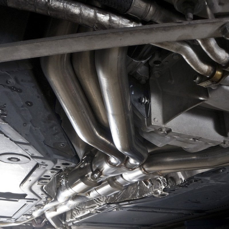 Stainless Works 14-19 Corvette 6.2L Headers 2in Primaries w/HF Cats & X-Pipe (C72CAT)