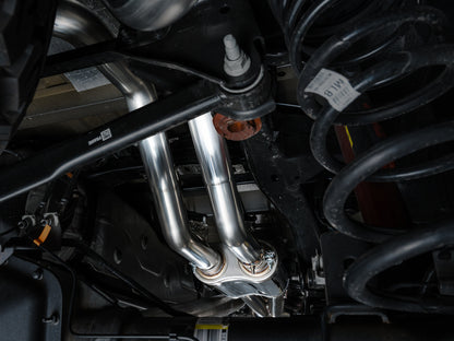 AWE Tuning Gen 3 Ford Raptor SwitchPath Exhaust - Diamond Black Tips (3025-33356)