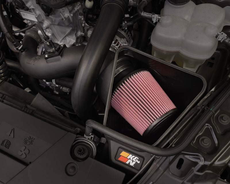 K&N Cold Air Intake System | Ford Mustang EcoBoost (24-2627)