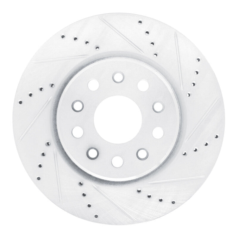 DFC D&S Brake Rotor (FRONT RIGHT): Jeep Grand Cherokee (22-25) - Silver