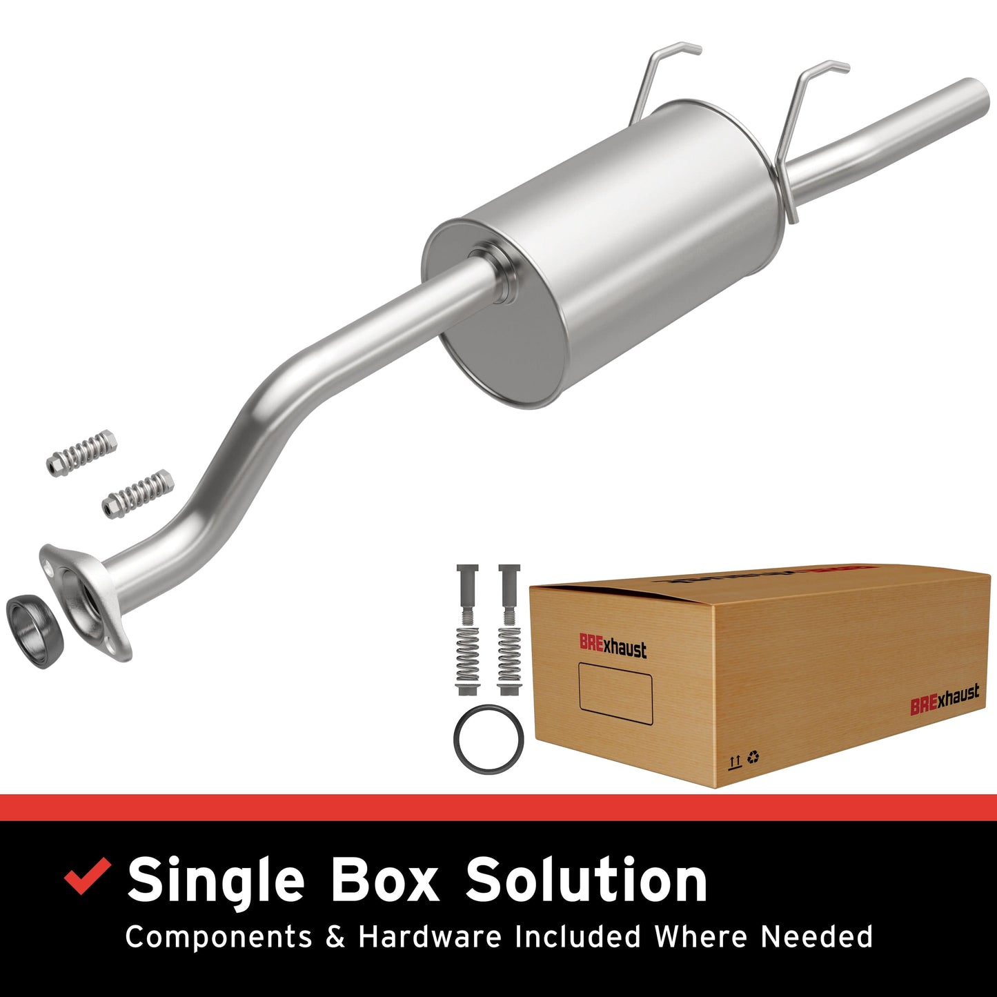 BRExhaust Direct-Fit Muffler Kit 108-0059