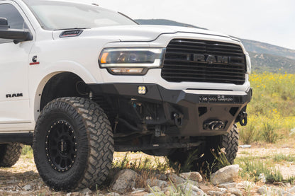 DV8 Offroad FBDR2-05 Bolt-On Spec Front Bumper for 19-26 RAM 2500/3500