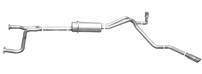 Gibson 2.5in Dual Extreme Cat-Back Exhaust | Nissan Titan LE (04-10) (8100)