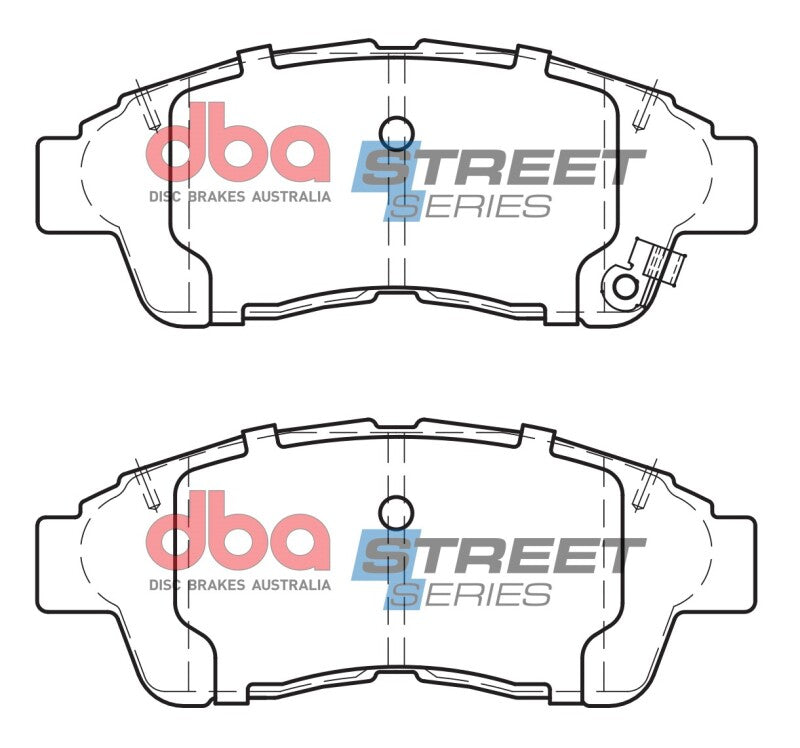 DBA Street Series Front Brake Pads | Geo Prism (93-97) (DB1267SS)