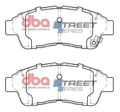 DBA Street Series Front Brake Pads | Geo Prism (93-97) (DB1267SS)