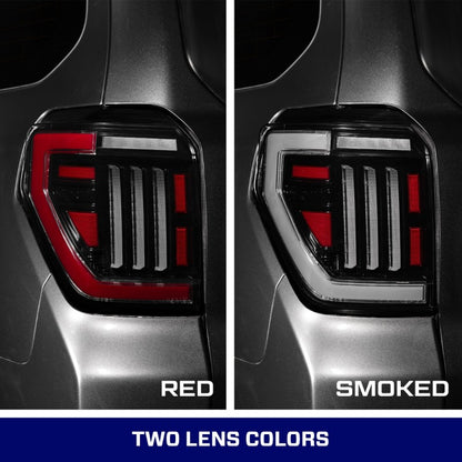 Form Lighting 2010-2024 Toyota 4Runner LED Tail Lights Red (Pair)