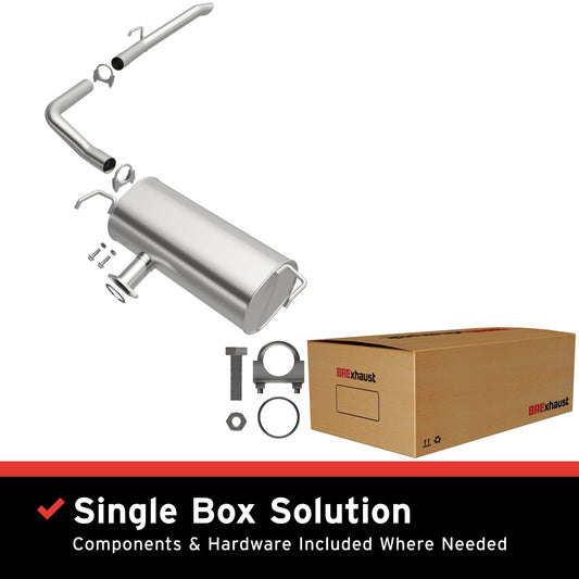 BRExhaust 2011-2016 Toyota Sienna Direct-Fit Muffler Kit