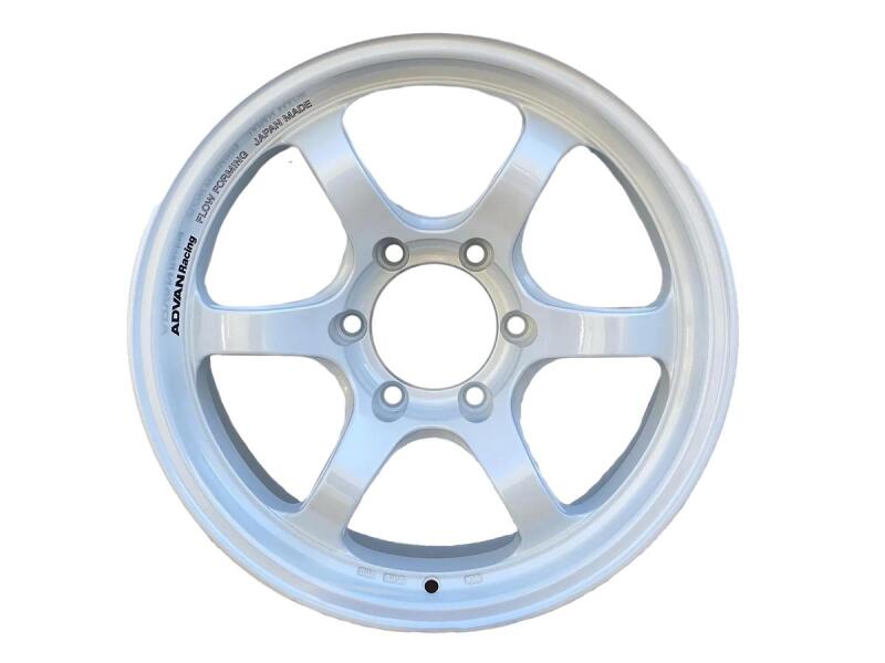 (set of 4) Advan RG-D2 Racing White | 17x8.5" -10mm | 6x139.7mm Wheels