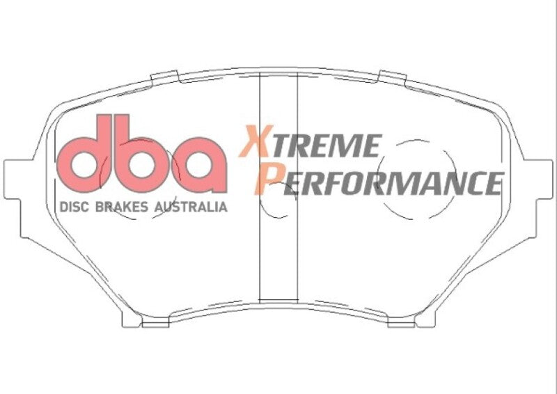DBA XP650 Front Brake Pads | Mazda Miata MX-5 (06-10) (DB2063XP)