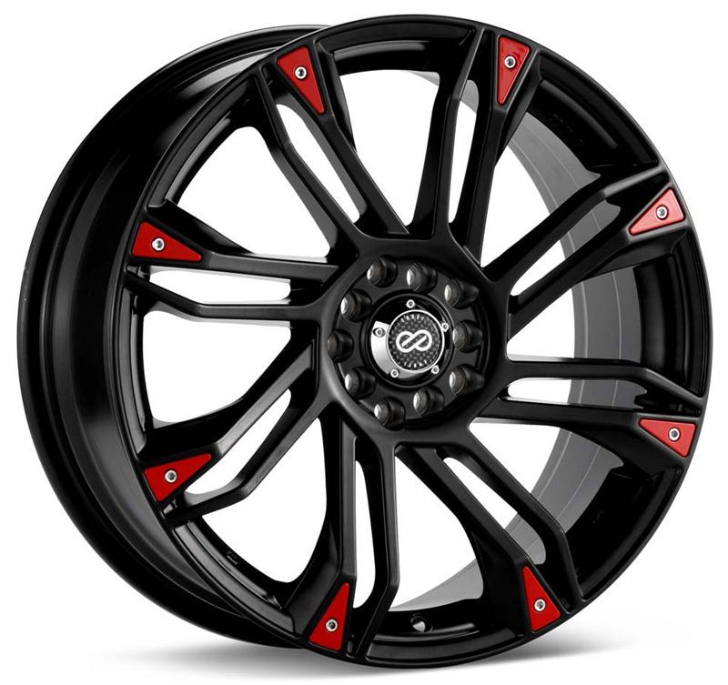 Enkei GW8 Matte Black | 17x7" +42mm | 4x100/114.3mm Wheel