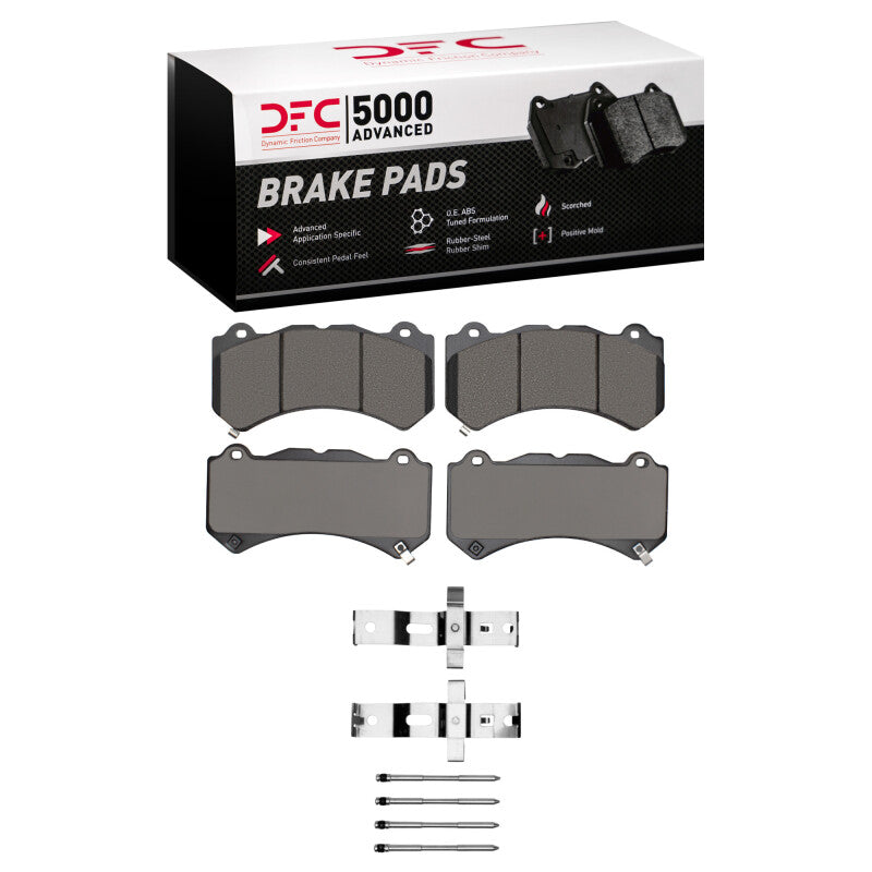 DFC Advanced Low Metallic Brake Pads and Hardware Kit (FRONT): Dodge Charger (12-25)