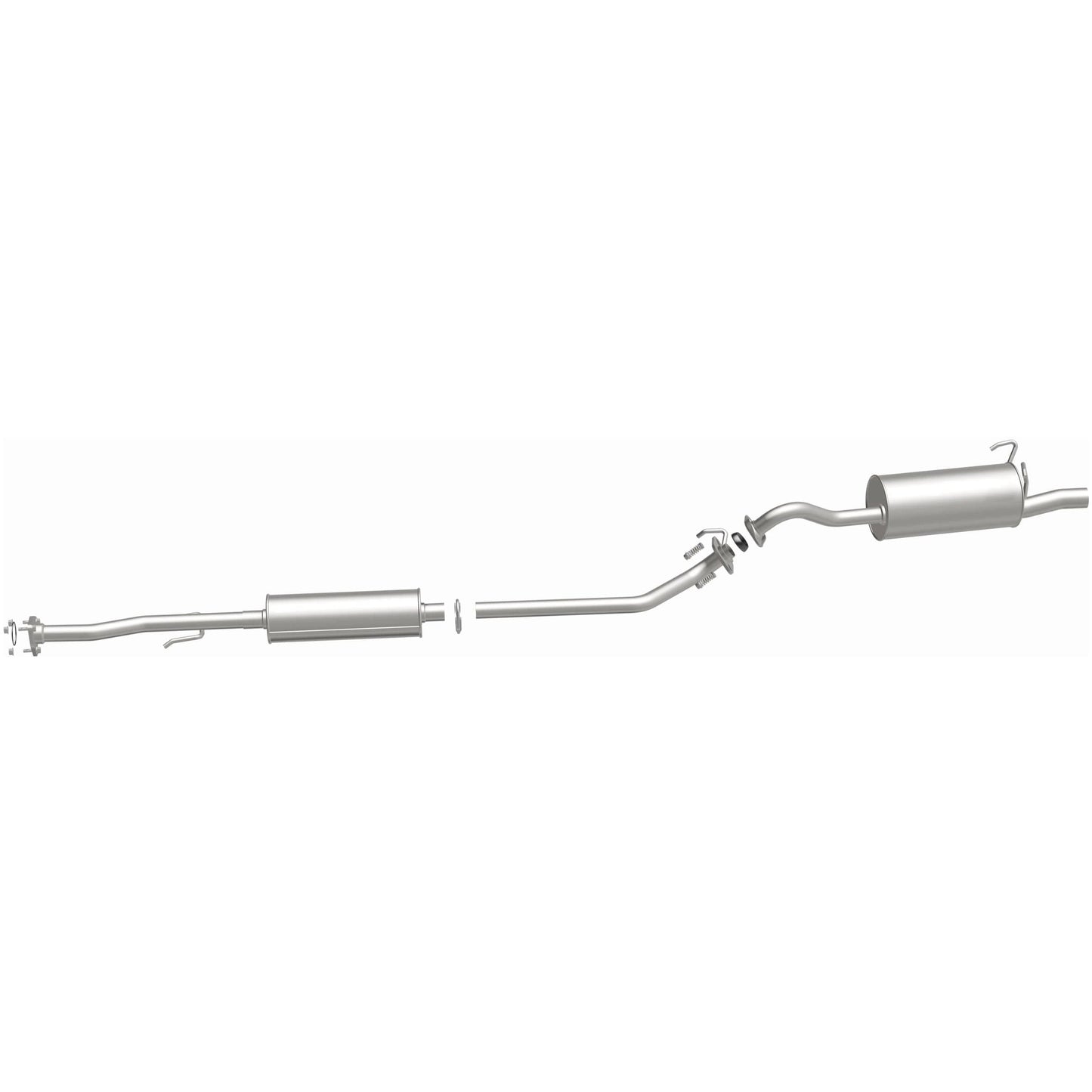 BRExhaust 2007-2009 Honda CR-V 2.4L Direct-Fit Replacement Exhaust System