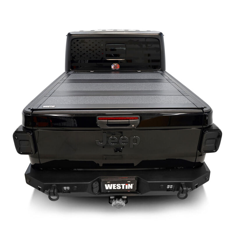 Westin Automotive 19-44165 Hard Tri-Fold Tonneau Cover For 2020-2025 Jeep JT