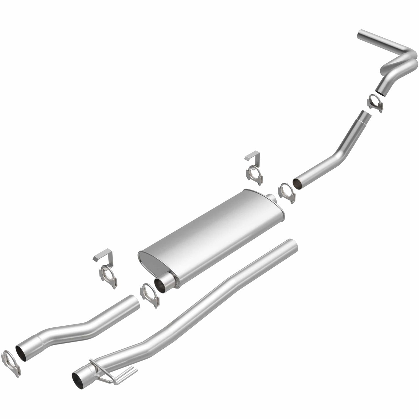 BRExhaust Direct-Fit Replacement Exhaust System 106-0474