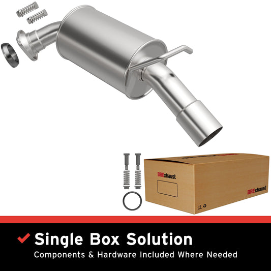 BRExhaust 2008-2013 Toyota Highlander Direct-Fit Replacement Exhaust System