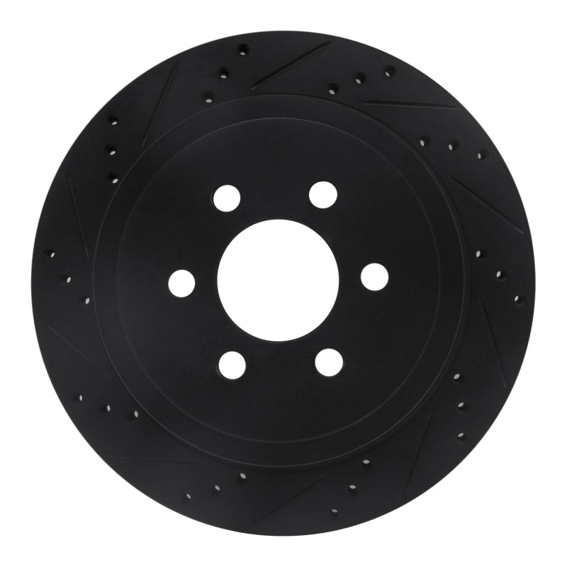 DFC D&S Black Brake Rotor (REAR LEFT): Dodge Durango (03)