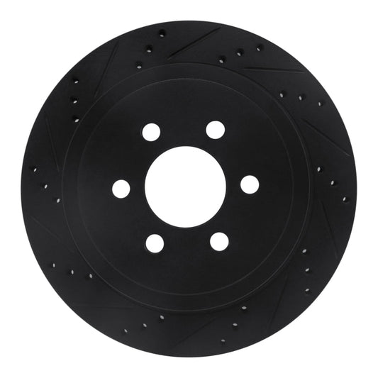 DFC D&S Black Brake Rotor (REAR LEFT): Dodge Durango (03)