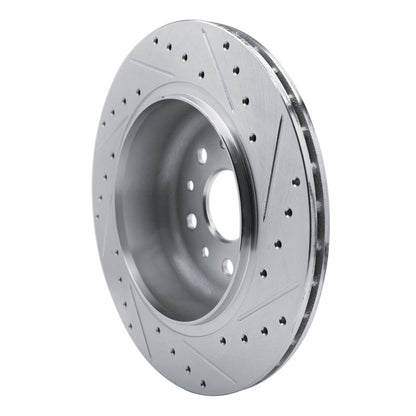 DFC Rear Left D&S Silver Brake Rotor (REAR): Jeep Wrangler (20-25)