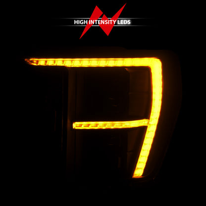 ANZO 21-23 Ford F-150 (w/Factory Halogen) Z-Series Full LED Proj Headlights - Pass. Side ONLY