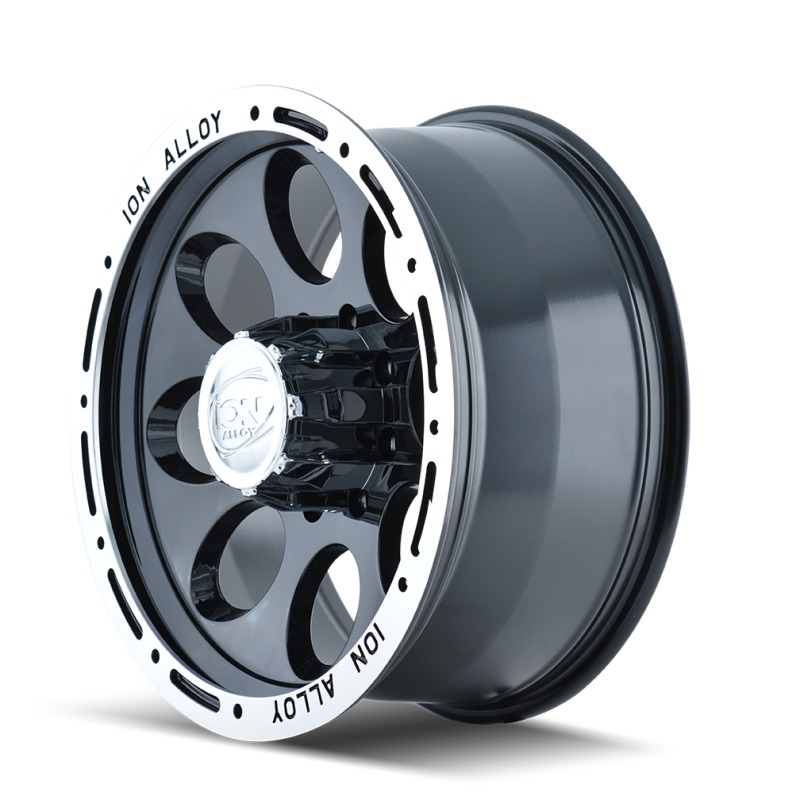 ION Wheels Type 174 Black/Machined | 16x8" -5mm | 8x170mm Wheel