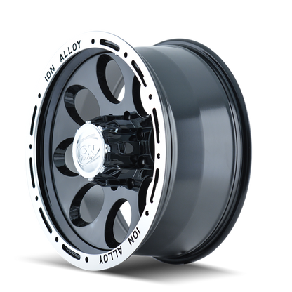 ION Wheels Type 174 Black/Machined | 15x8" -27mm | 5x114.3mm Wheel