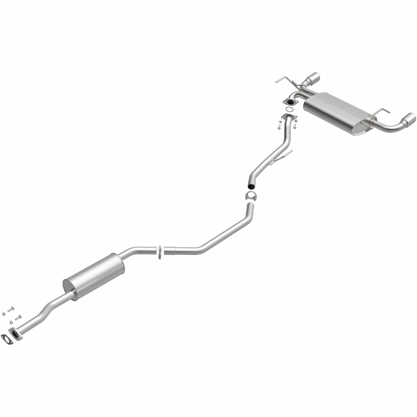 BRExhaust 2003-2007 Nissan Murano 3.5L Direct-Fit Replacement Exhaust System