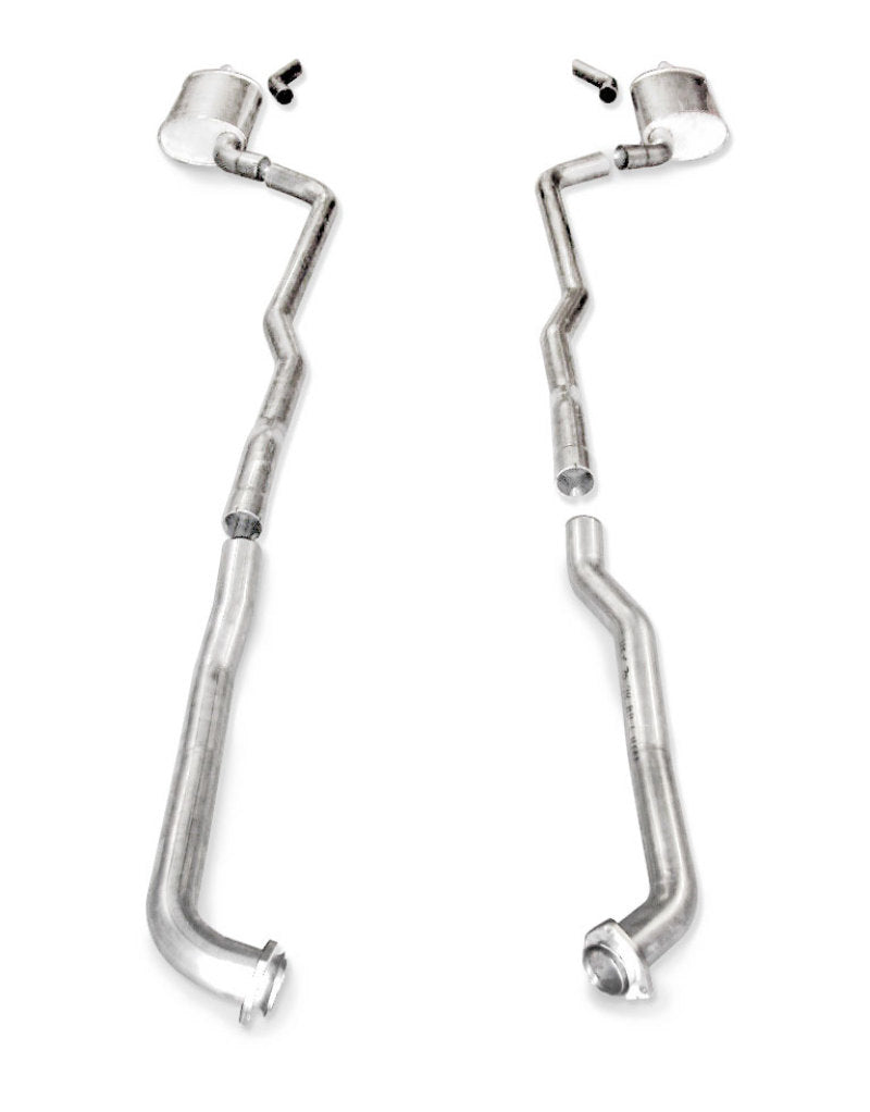 Stainless Works 2-1/2in Factory Connect Small Block Corvette Exhaust System | Corvette (73-82) (V7313100S)